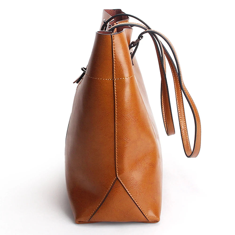 LUMA BELLE | Leather Shoulder Bag