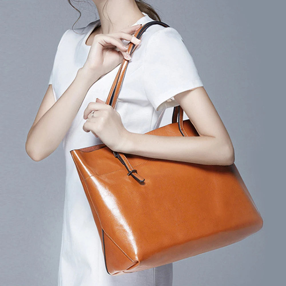 LUMA BELLE | Leather Shoulder Bag
