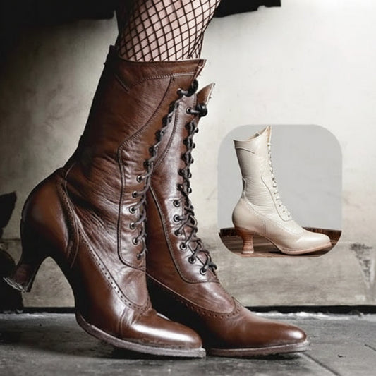 ARVESSA | British Punk Ankle Boots